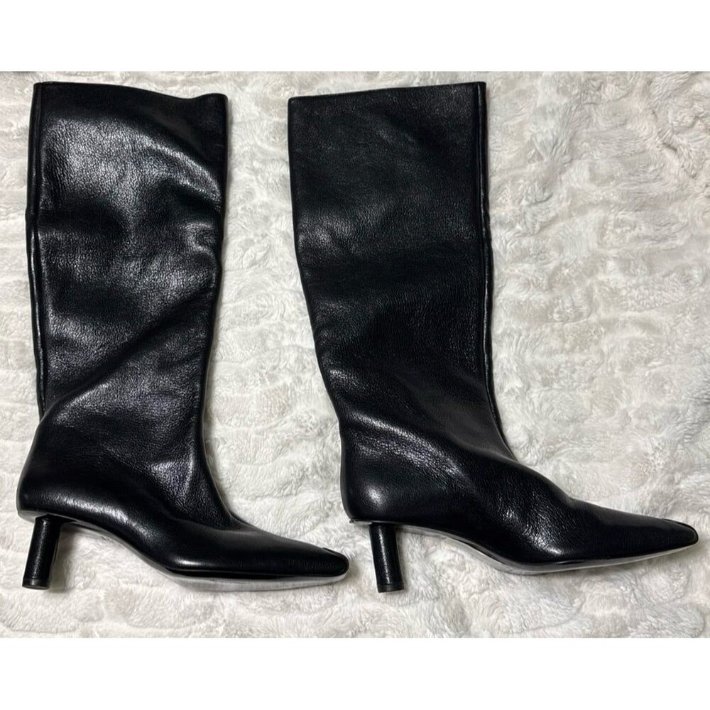 Tory Burch Knee-High Leather Boot - Picture 4 of 10